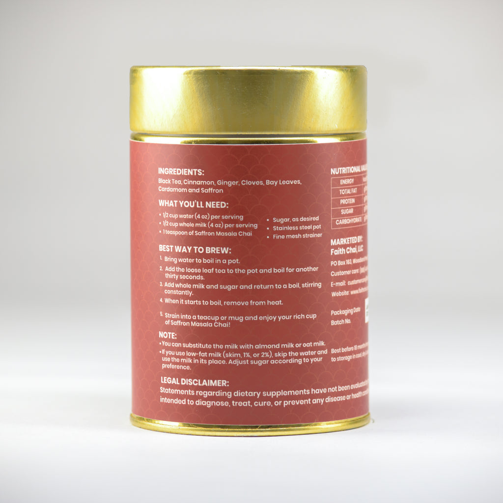 Saffron Masala Chai