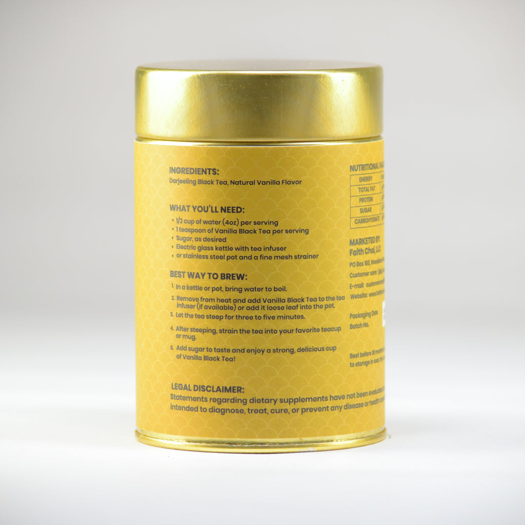 Vanilla Black Tea