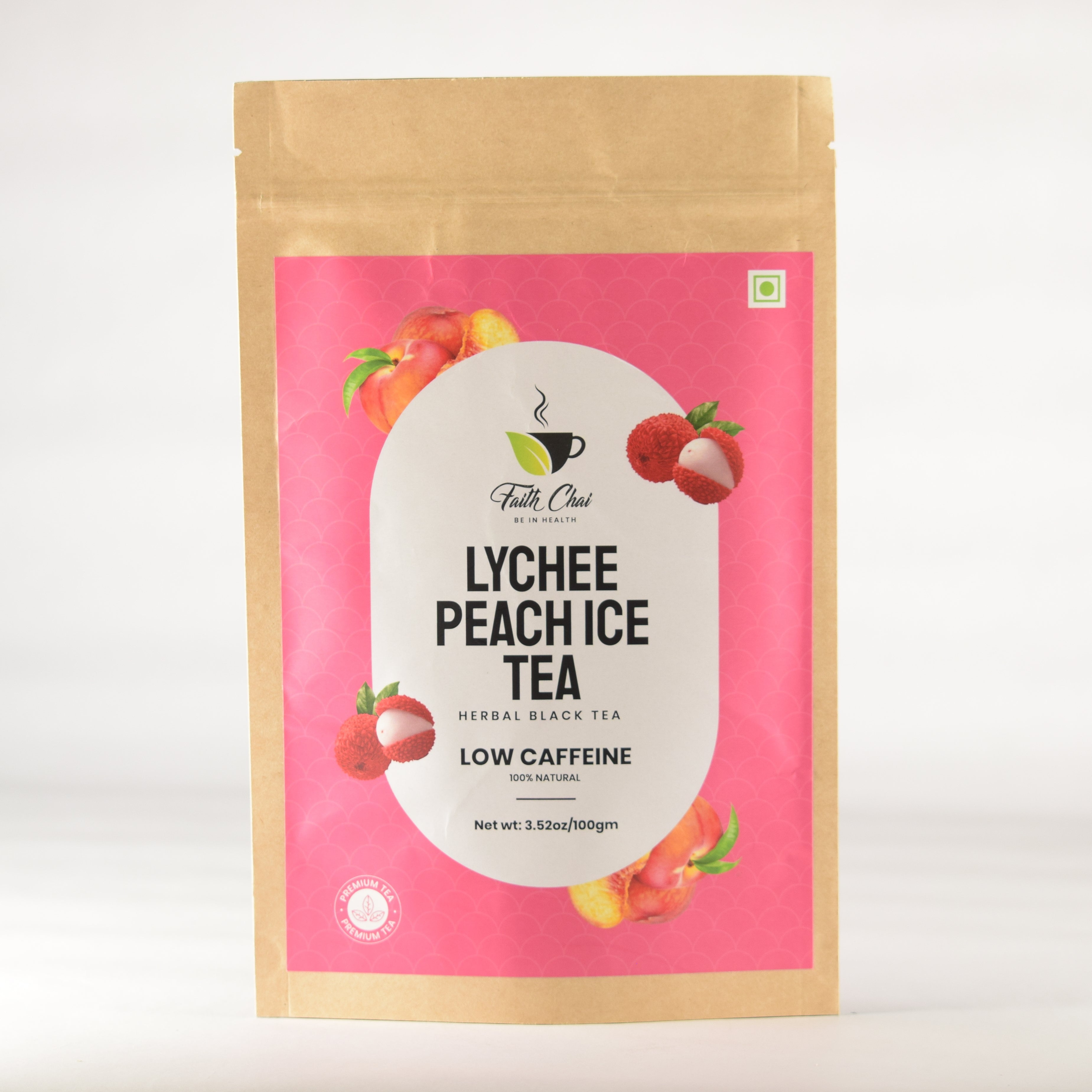 Lychee Peach Ice Tea
