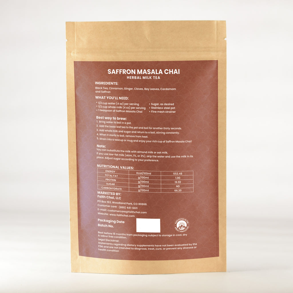 Saffron Masala Chai