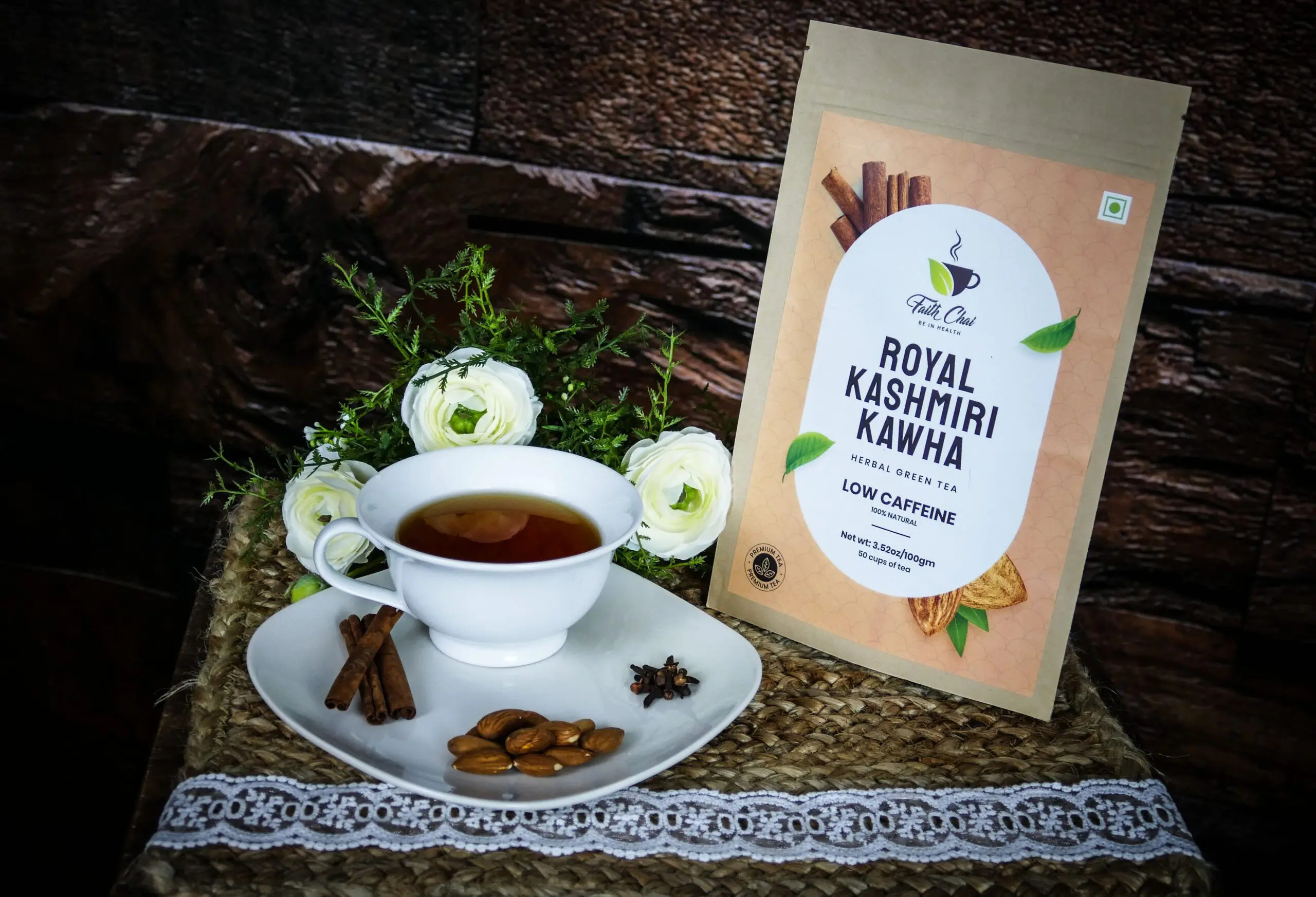 Kashmiri Kawaha tea